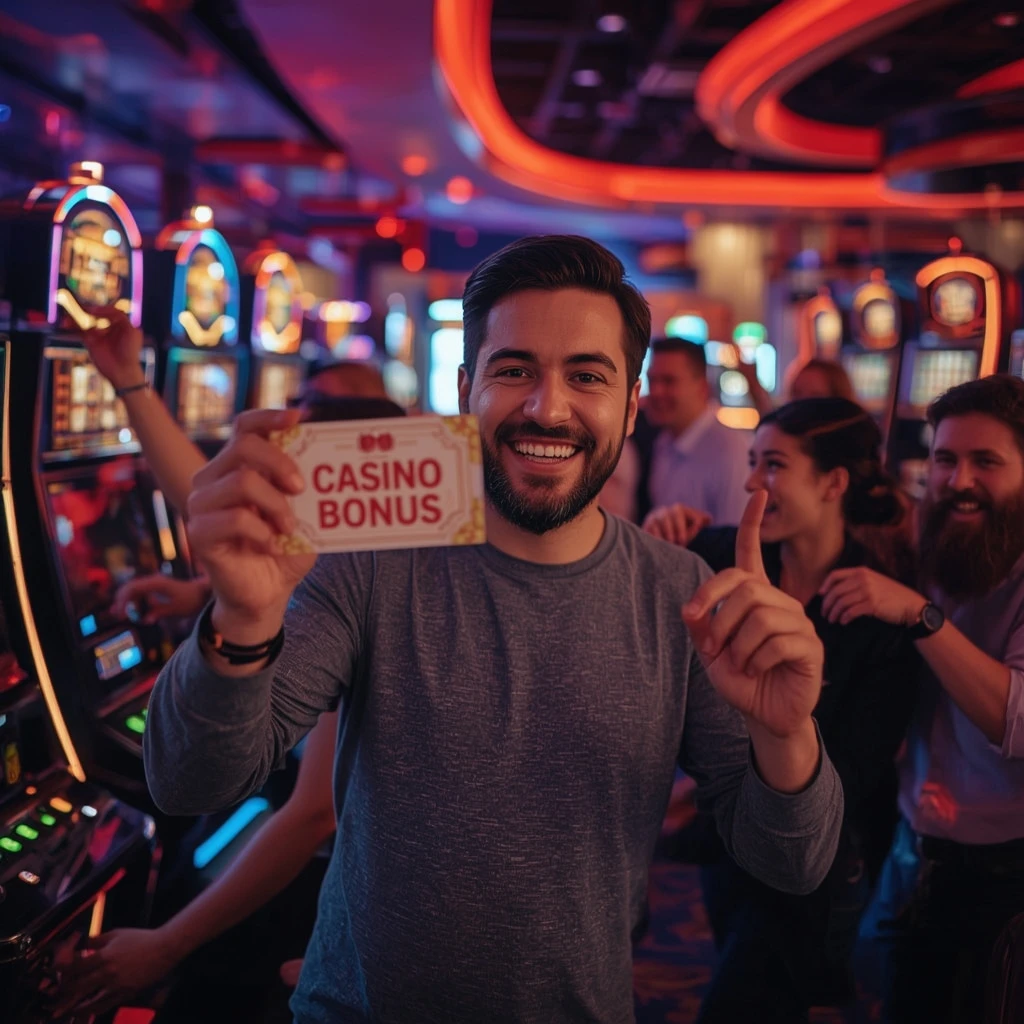 une personne tenant un bonus GoldenBet Casino