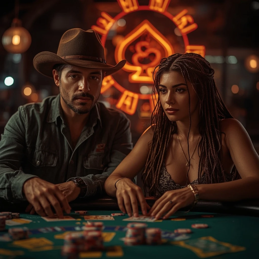 photo de deux joueurs de poker GOLDENBET CASINO