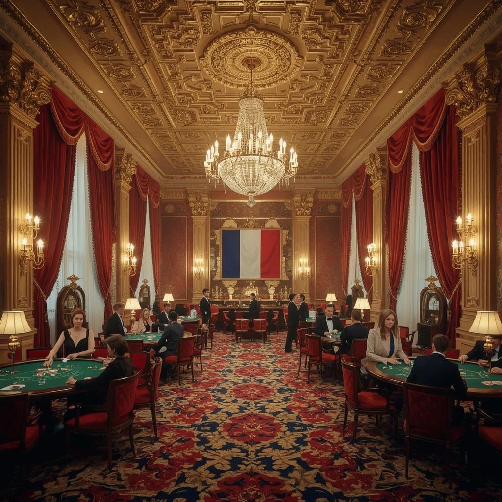 Le casino et le drapeau français GoldenBet Casino